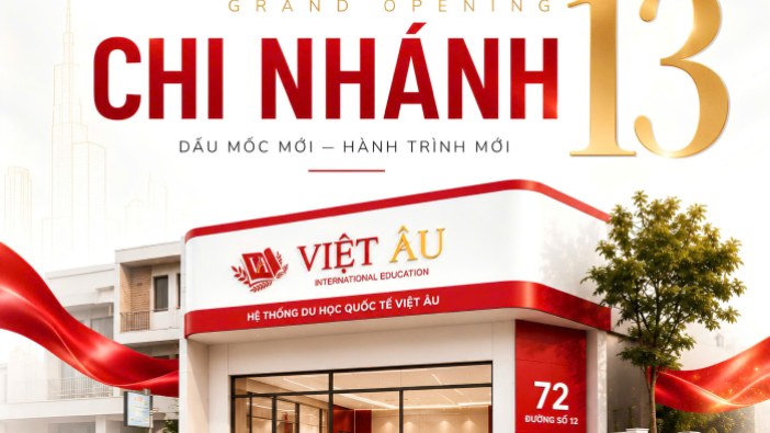 THÔNG BÁO LỊCH KHAI TRƯƠNG CHI NHÁNH THỨ 13