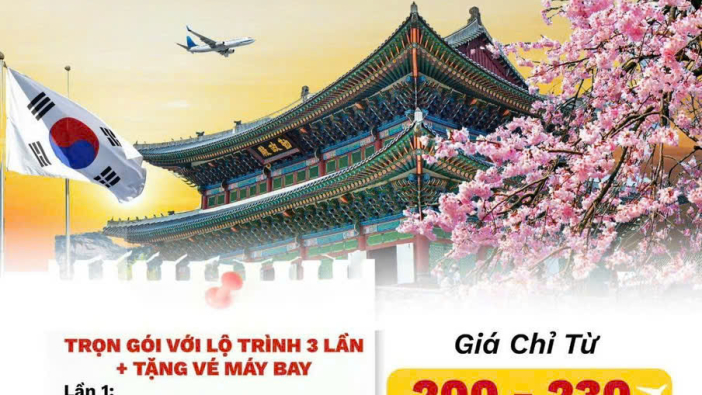 DU HỌC HÀN QUỐC TRỌN GÓI CHỈ TỪ 200 TRIỆU ĐỒNG CÙNG VIỆT ÂU NĂM 2026