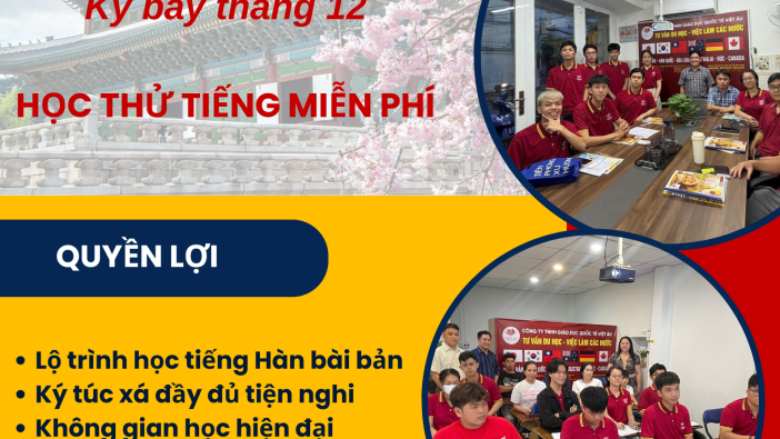 🎓 TUYỂN SINH DU HỌC HÀN QUỐC – KỲ BAY THÁNG 12/2025