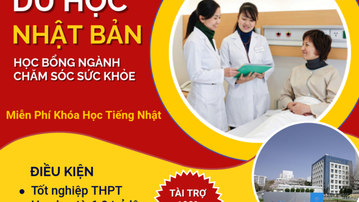 🎓 HỌC BỔNG NGÀNH CHĂM SÓC SỨC KHỎE TẠI NHẬT BẢN