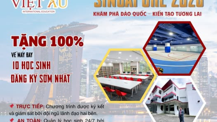 MÙA HÈ NÀY, HÃY ĐỂ CON "VƯƠN RA THẾ GIỚI" CÙNG DU HỌC HÈ VIỆT ÂU