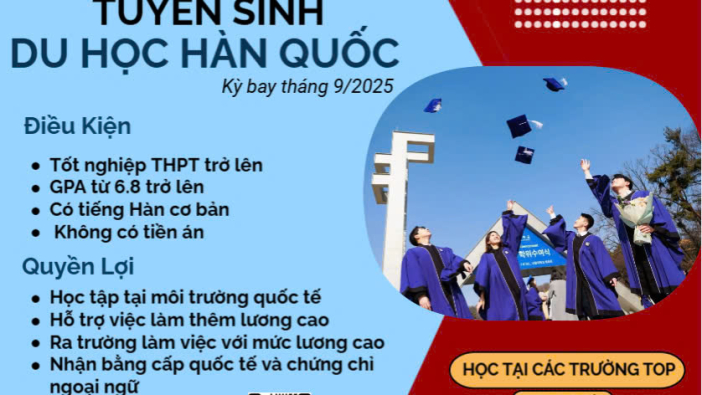 🎓 TUYỂN SINH DU HỌC HÀN QUỐC 2025 🎓