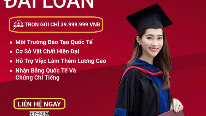 🎓 DU HỌC ĐÀI LOAN TRỌN GÓI CHỈ VỚI 39.999.999 VNĐ – CƠ HỘI VÀNG TRONG TẦM TAY! ✨