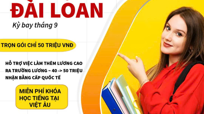 📣 TUYỂN SINH DU HỌC ĐÀI LOAN 2025 – TRỌN GÓI CHỈ 50 TRIỆU