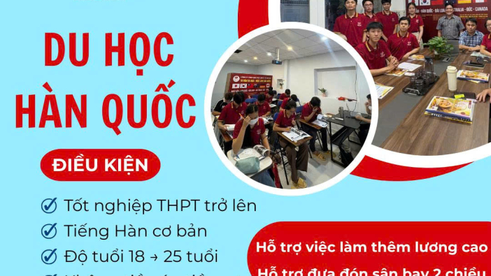 TUYỂN SINH DU HỌC HÀN QUỐC – KỲ NHẬP HỌC 2025