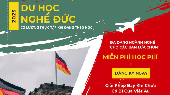 TUYỂN SINH DU NGHỀ ĐỨC – KỲ BAY 2026
