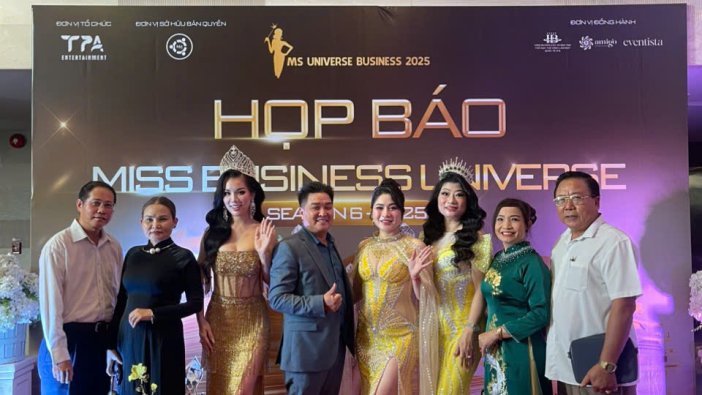 🎤 VIỆT ÂU THAM DỰ HỌP BÁO MISS BUSINESS UNIVERSE SEASON 5 ✨