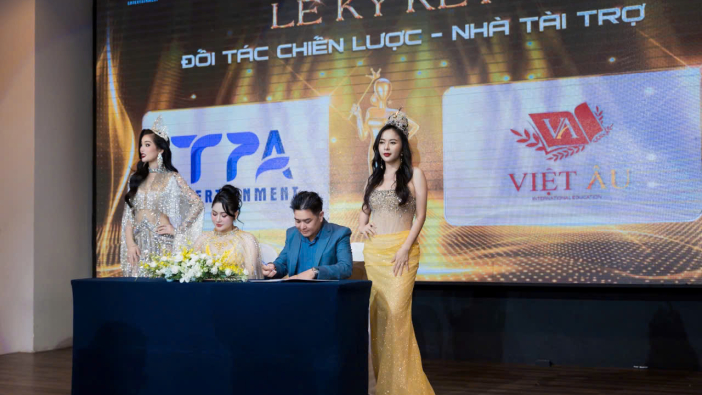VIỆT ÂU – NHÀ TÀI TRỢ CHÍNH THỨC CUỘC THI MISS BUSINESS UNIVERSE SEASON 5 