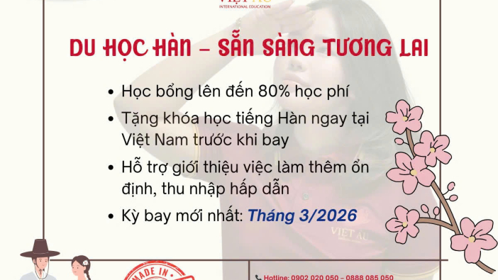 🎓 Du học Hàn Quốc – Sẵn sàng tương lai