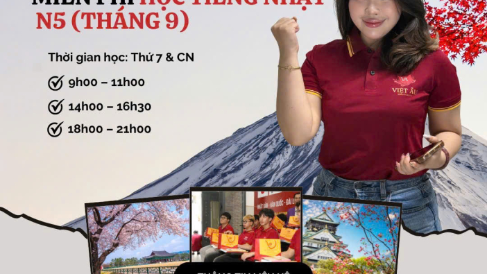 🎉 CƠ HỘI HỌC NGOẠI NGỮ MIỄN PHÍ THÁNG 9 🎉