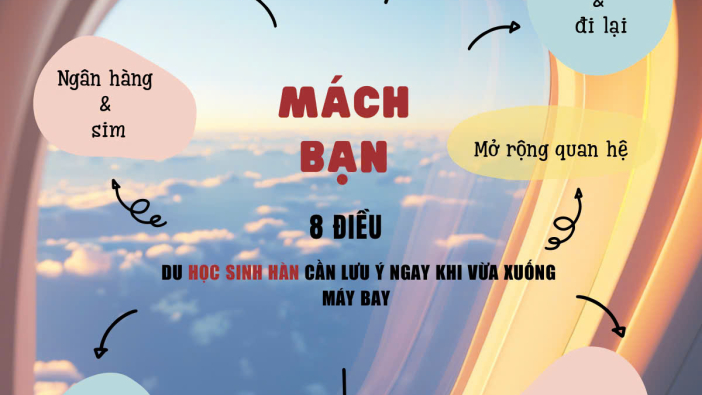📌 CHECKLIST DU HỌC HÀN QUỐC: 8 ĐIỀU BẠN PHẢI "NOTE" LẠI NGAY TRƯỚC KHI LÊN ĐƯỜNG!