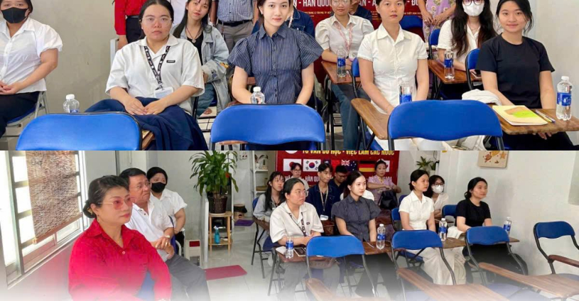 Đón chào 4 đoàn sinh viên Đại học Văn Hiến đến thực tập tại Việt Âu!