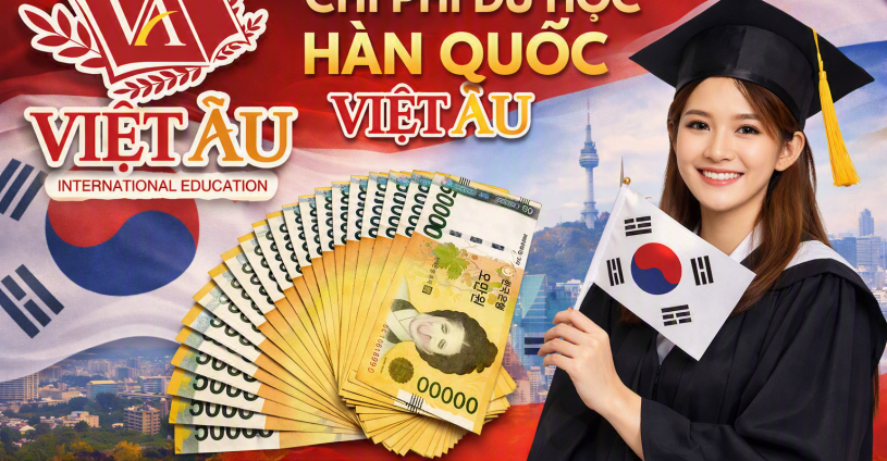 Chi phí du học Hàn Quốc 2026 hết bao nhiêu tiền? Bảng chi phí chi tiết