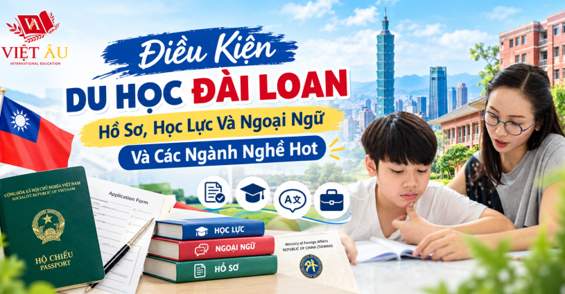 Điều Kiện Du Học Đài Loan: Hồ Sơ, Học Lực Và Ngoại Ngữ Và Các Ngành Nghề Hot