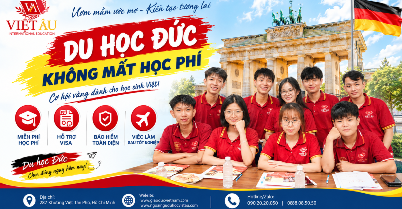 Du Học Đức Không Mất Học Phí: Trường, Điều Kiện, Chi Phí