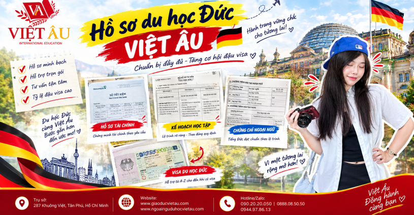 Du học Đức Việt Âu: Lộ trình, chi phí và điều kiện tham gia