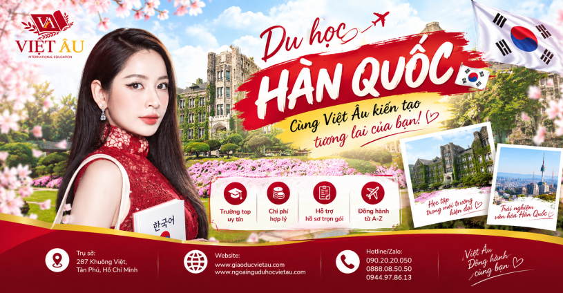Du học Hàn Quốc cùng Giáo dục Quốc tế Việt Âu