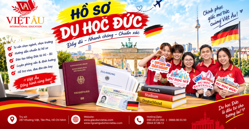 Hồ sơ du học Đức gồm những gì? Việt Âu Giải Đáp