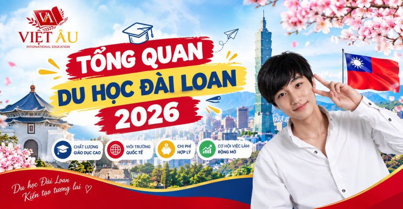 Tổng Quan Du Học Đài Loan 2026: Điều Kiện, Chi Phí Và Các Hệ Du Học