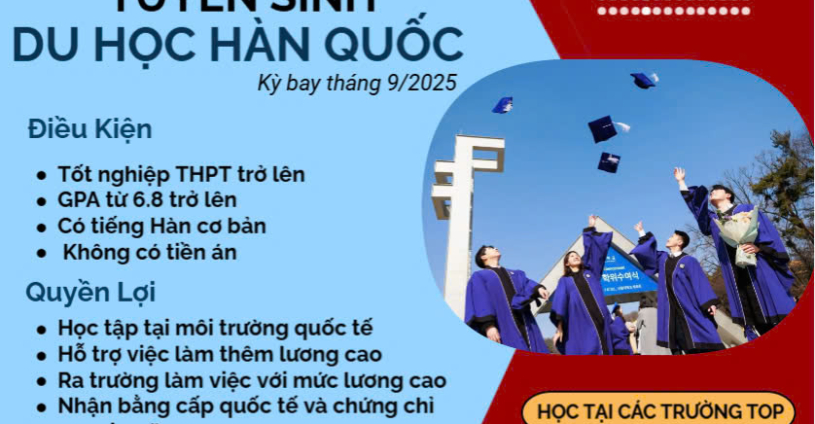 🎓 TUYỂN SINH DU HỌC HÀN QUỐC 2025 🎓