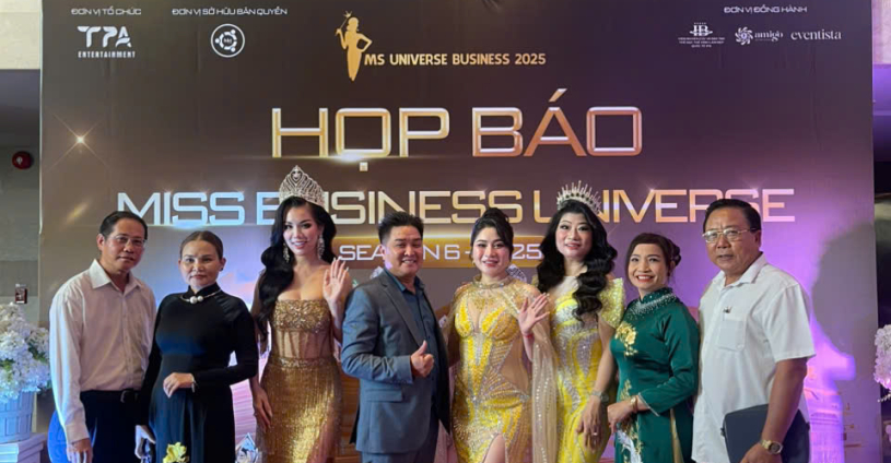 🎤 VIỆT ÂU THAM DỰ HỌP BÁO MISS BUSINESS UNIVERSE SEASON 5 ✨