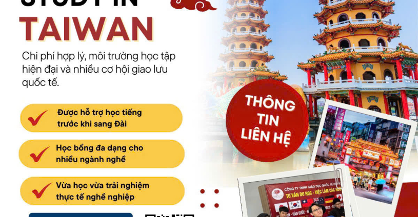 Du học Đài Loan 2025
