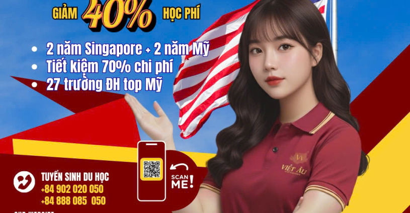 🎓 NHẬN NGAY HỌC BỔNG LÊN ĐẾN 40% HỌC PHÍ cho kỳ nhập học 11/2025 