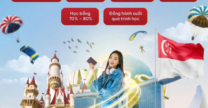 DU HỌC SINGAPORE – BAY NHANH, HỌC ĐỈNH, CƠ HỘI RỘNG MỞ ✈️